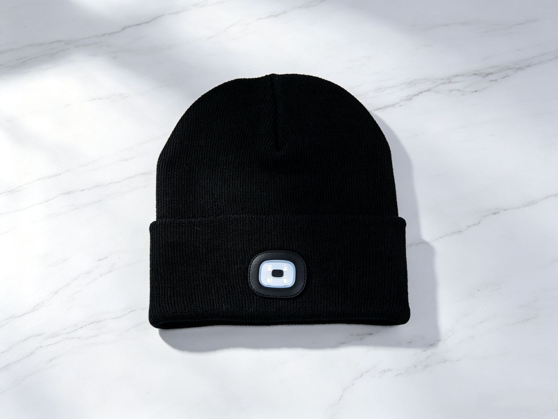 Black LED Beanie1
