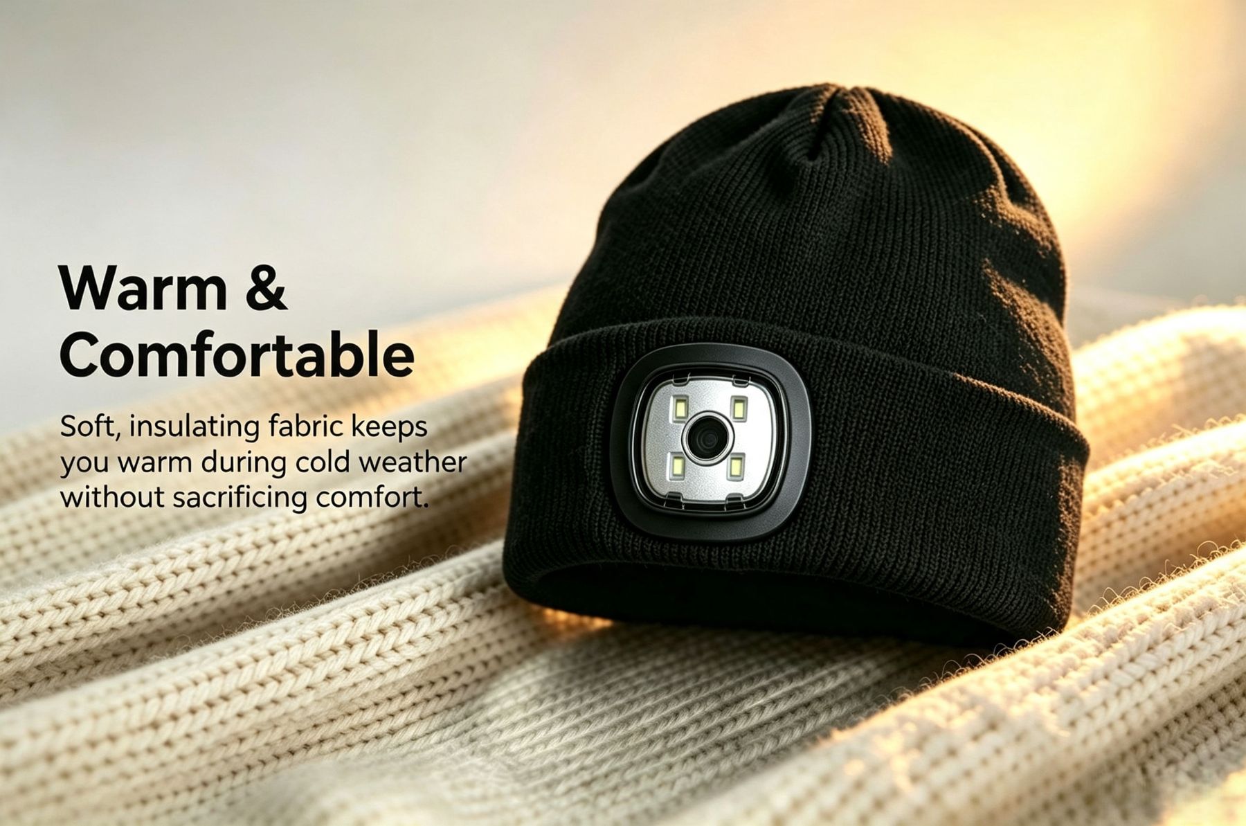 LED Hat warm